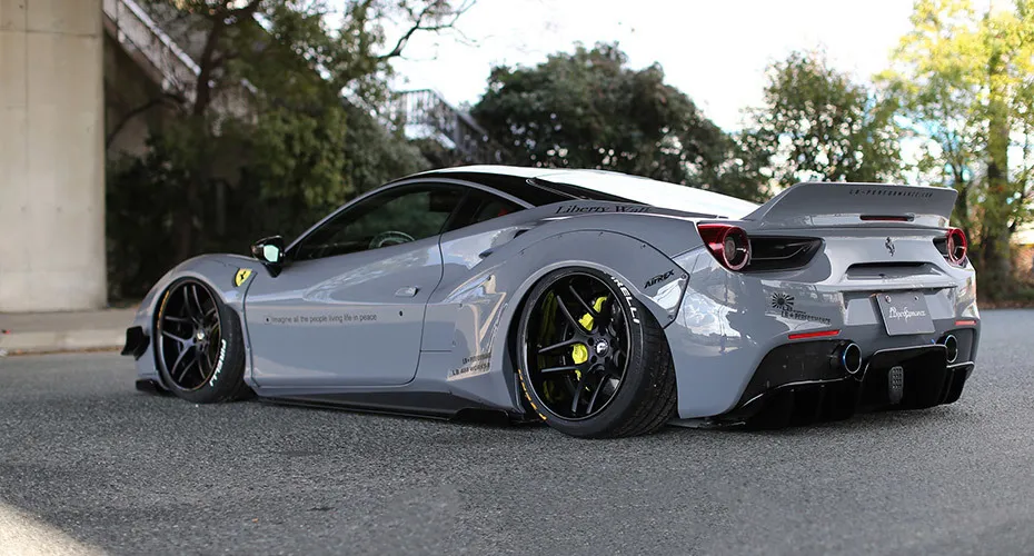 Liberty Walk body kit for Ferrari 488 GTB new model