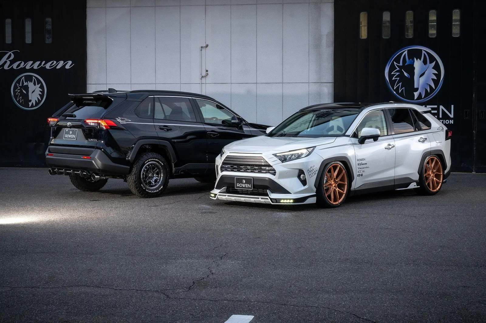Rowen body kit for Toyota RAV 4 new model