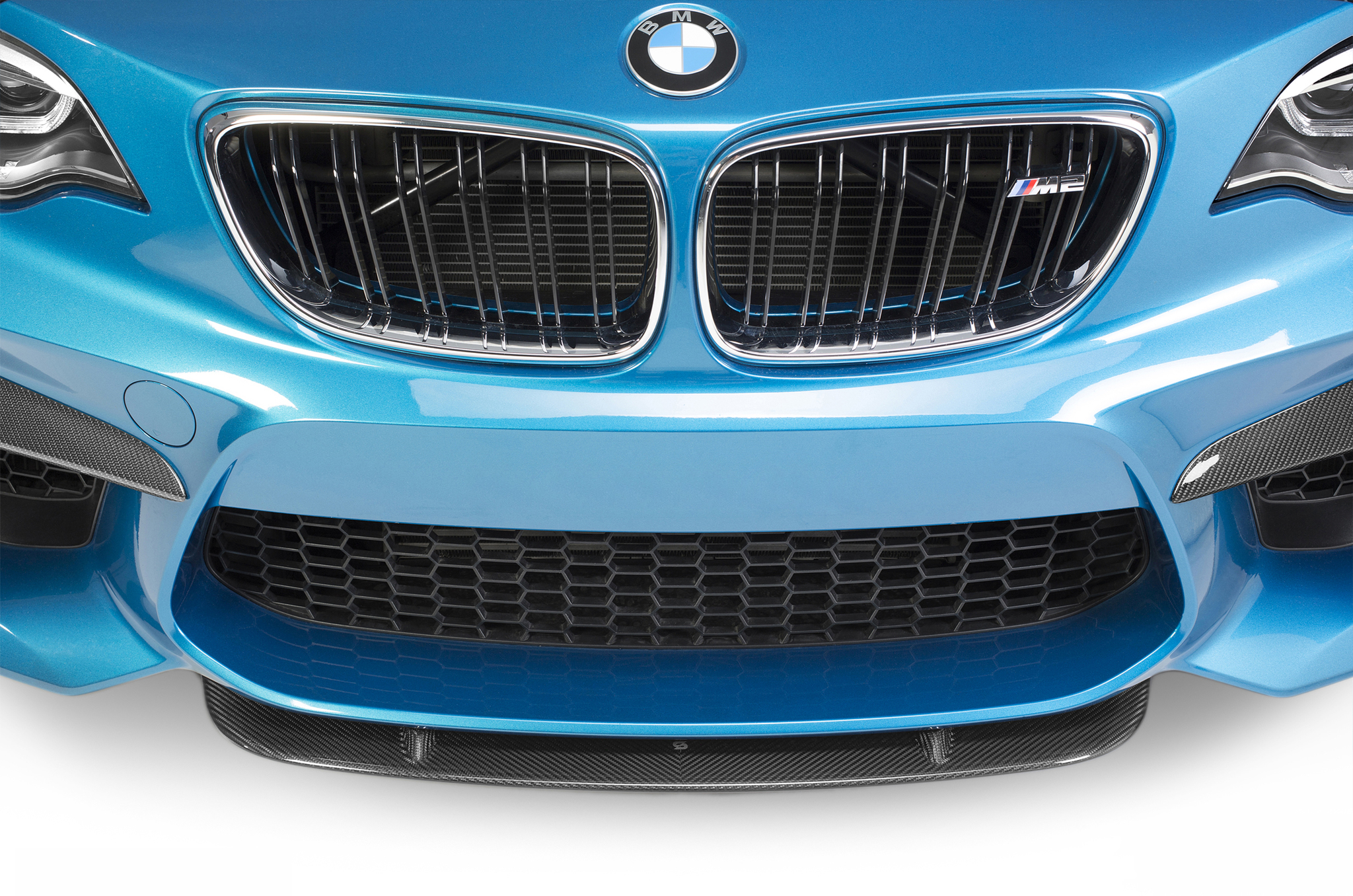 Sterckenn Carbon Fiber front splitter for BMW M2 F87 latest model