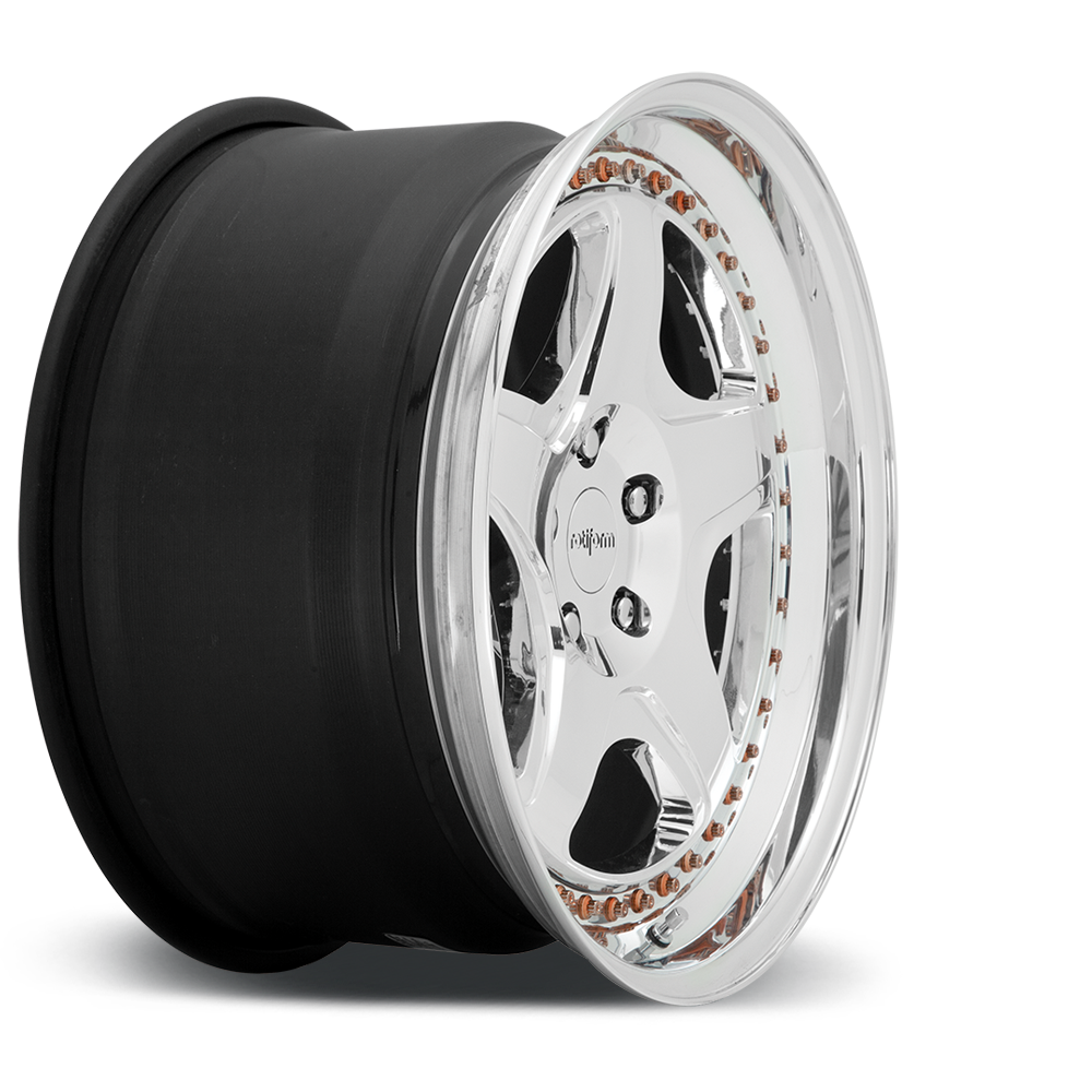 Rot iform WRO-T 3 piece forged wheels