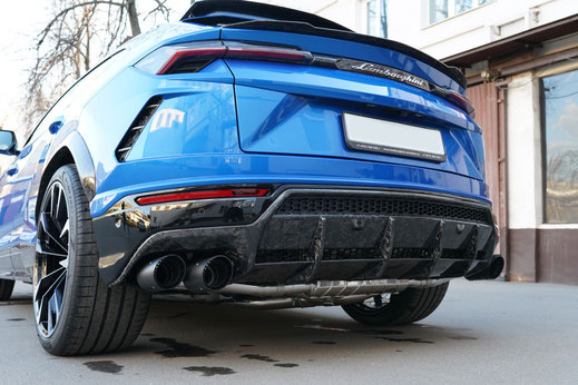 Hodoor Performance Carbon fiber diffuser Corsa for Lamborghini Urus new model