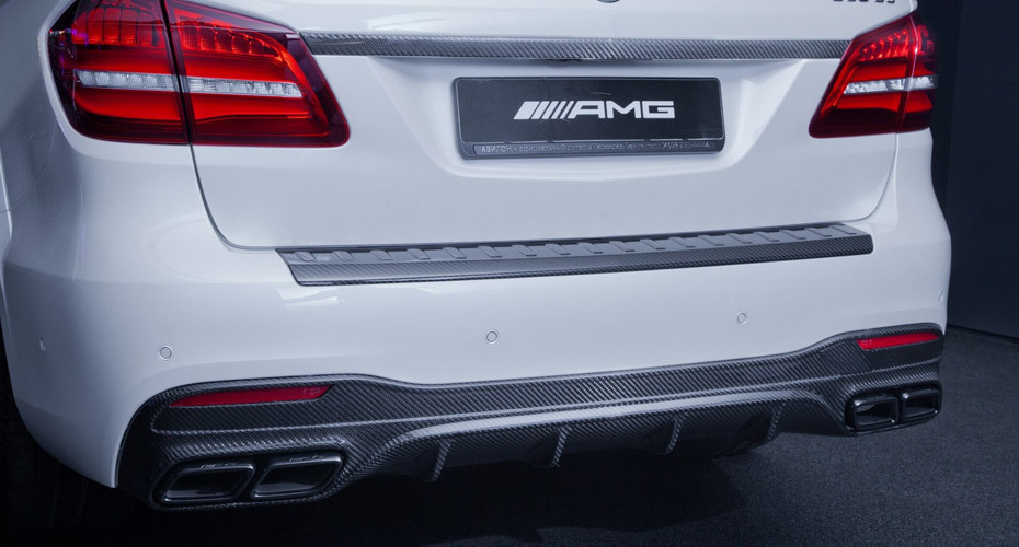 AMG body kit for Mercedes GLS X166 latest model