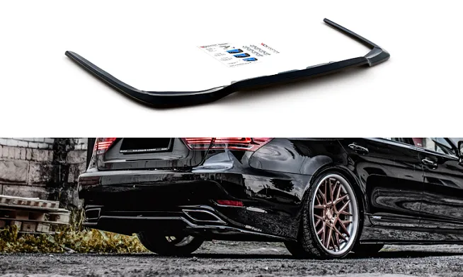 Maxton Design CENTRAL REAR SPLITTER FOR LEXUS LS MK4 abs plastic