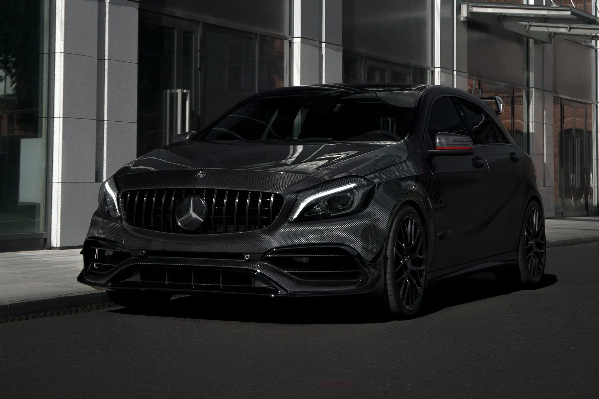 Hodoor Performance Carbon fiber Set for Mercedes A-Class