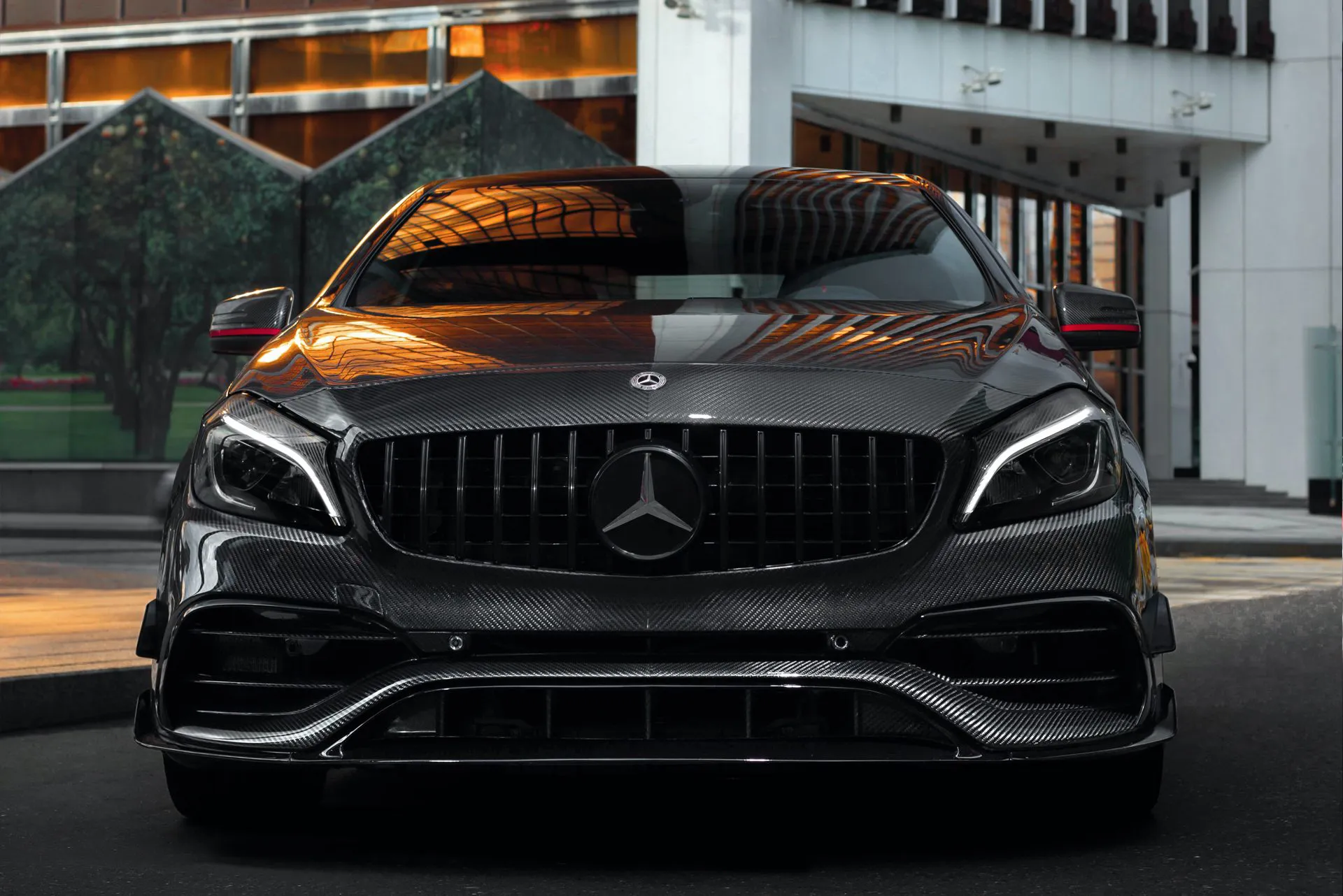 Hodoor Performance Carbon fiber Set for Mercedes A-Class