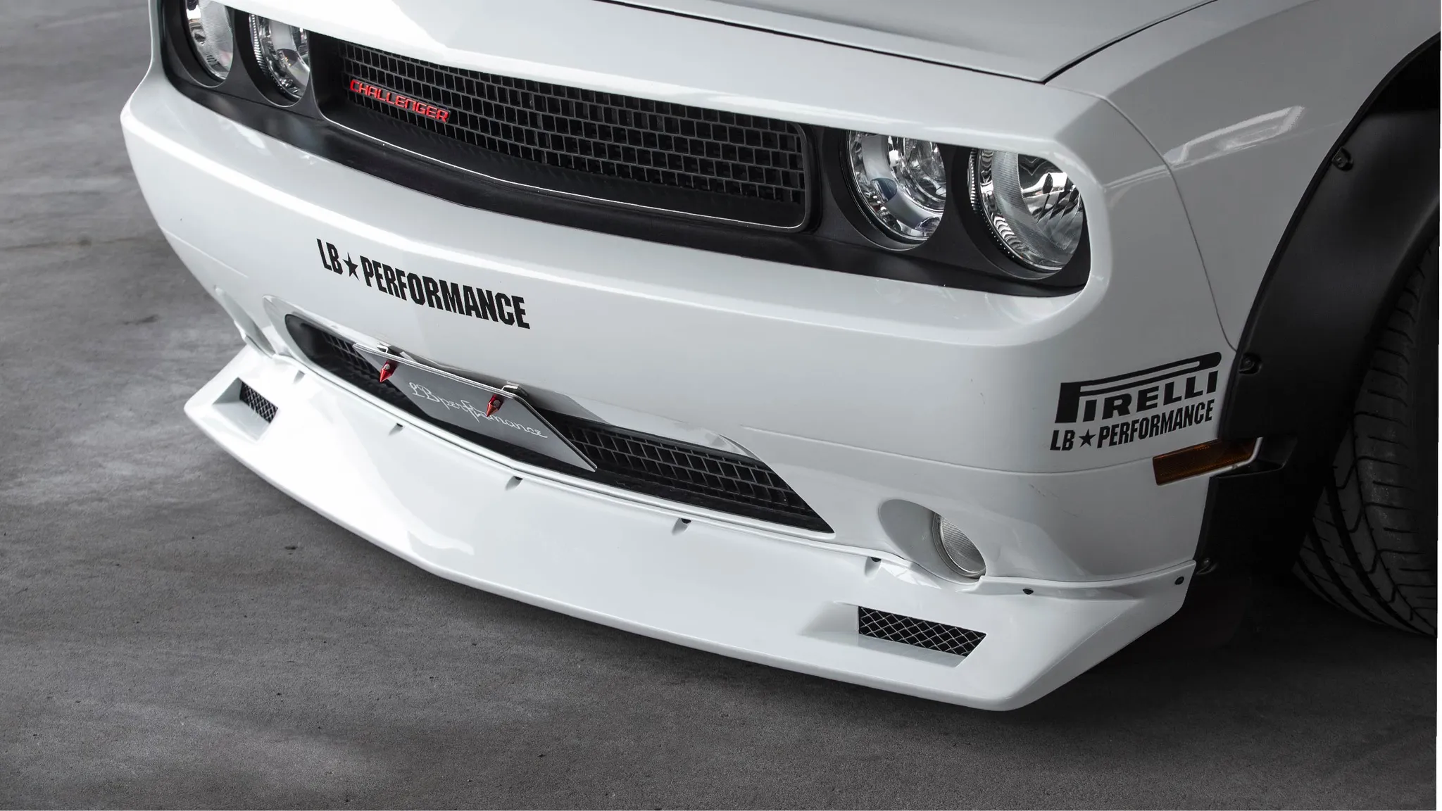 Liberty Walk Works body kit for Dodge Challenger polyurethan