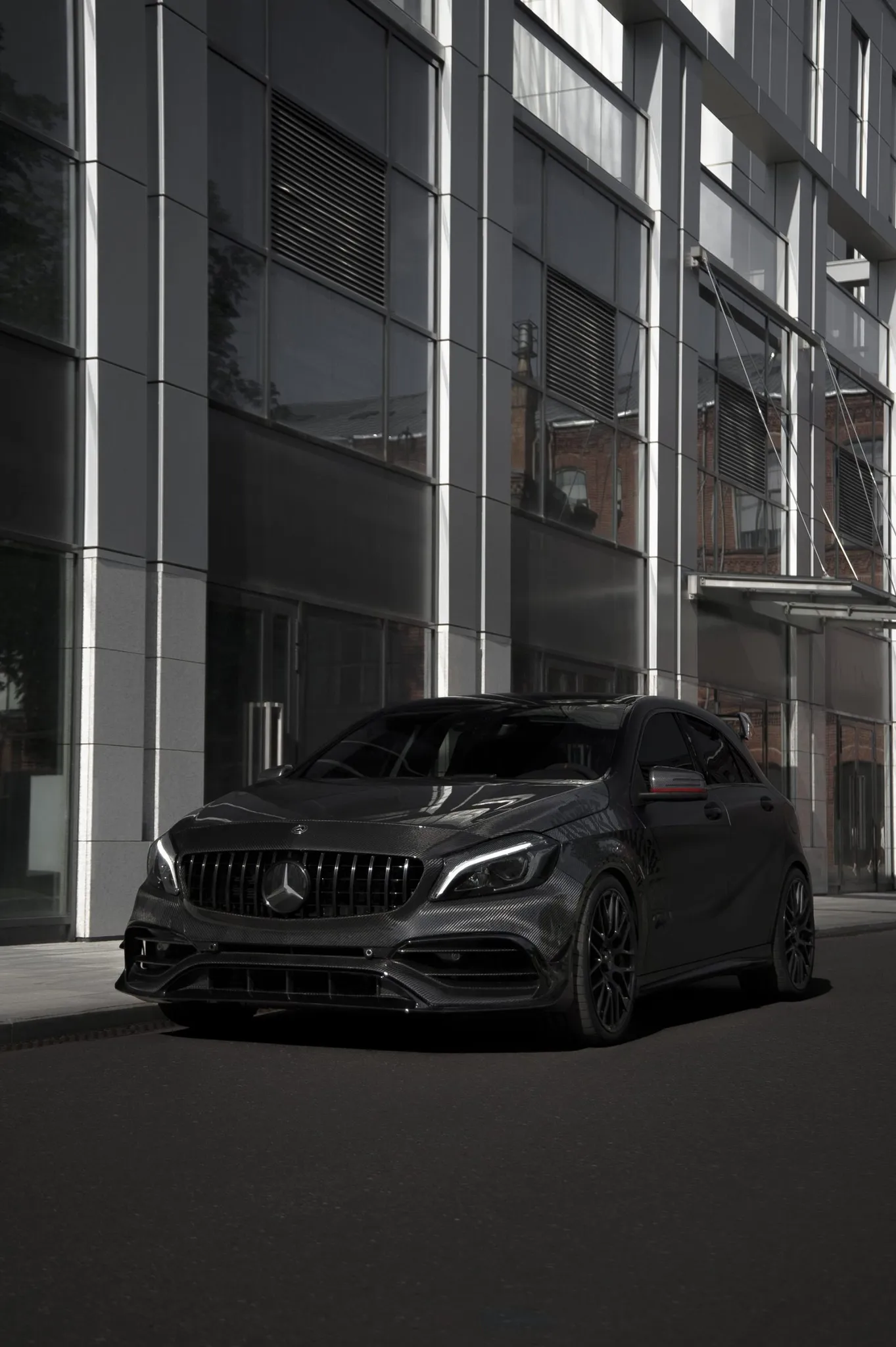 Hodoor Performance Carbon fiber Set for Mercedes A-Class