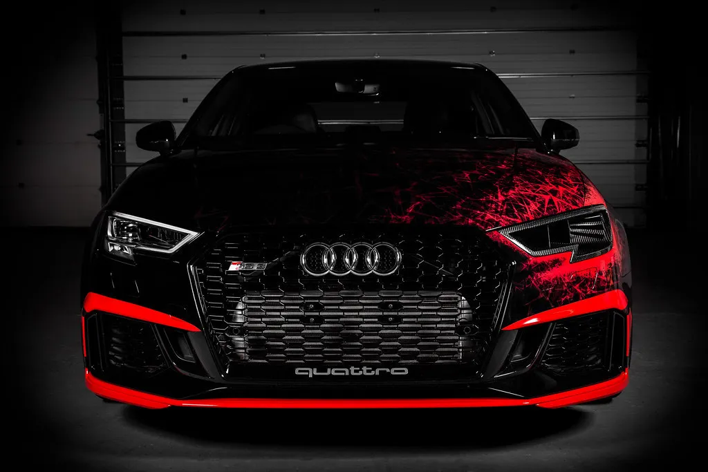 Eventuri Carbon fiber Intake systems for Audi RS3 HEADLAMP DUCT