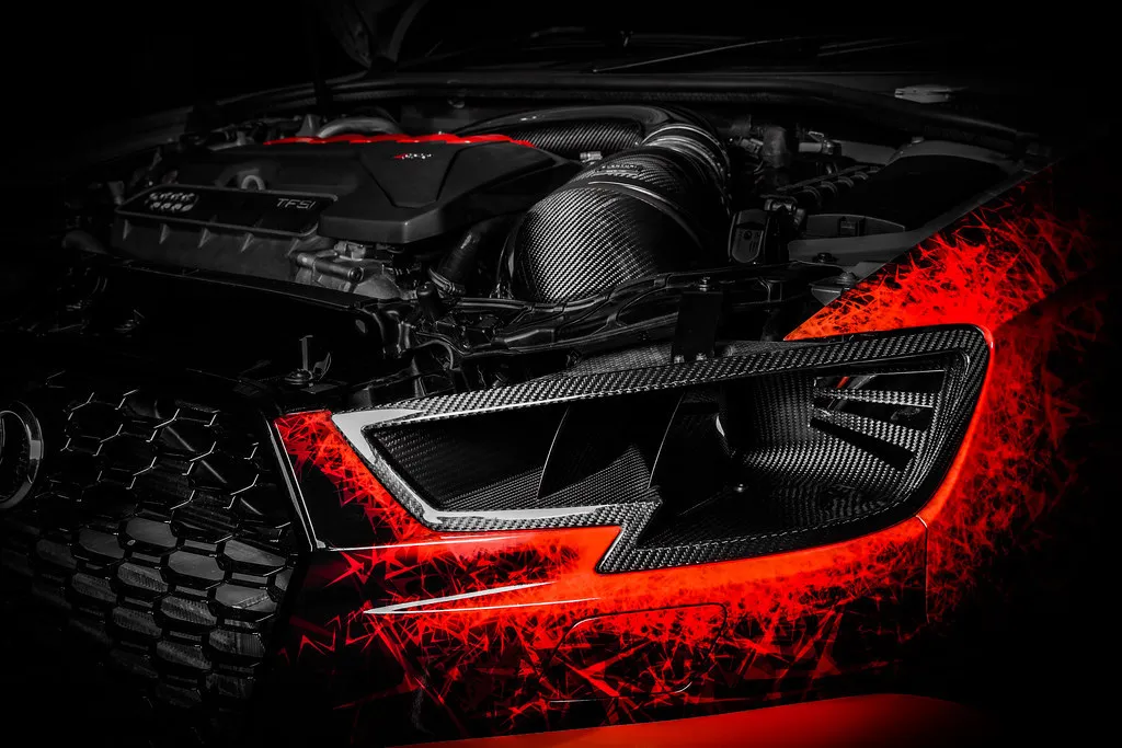 Eventuri Carbon fiber Intake systems for Audi RS3 HEADLAMP DUCT
