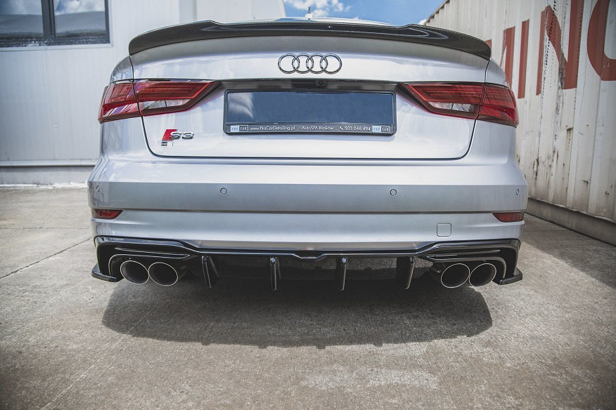 Maxton Design REAR VALANCE FOR AUDI S3 SEDAN 8V new style