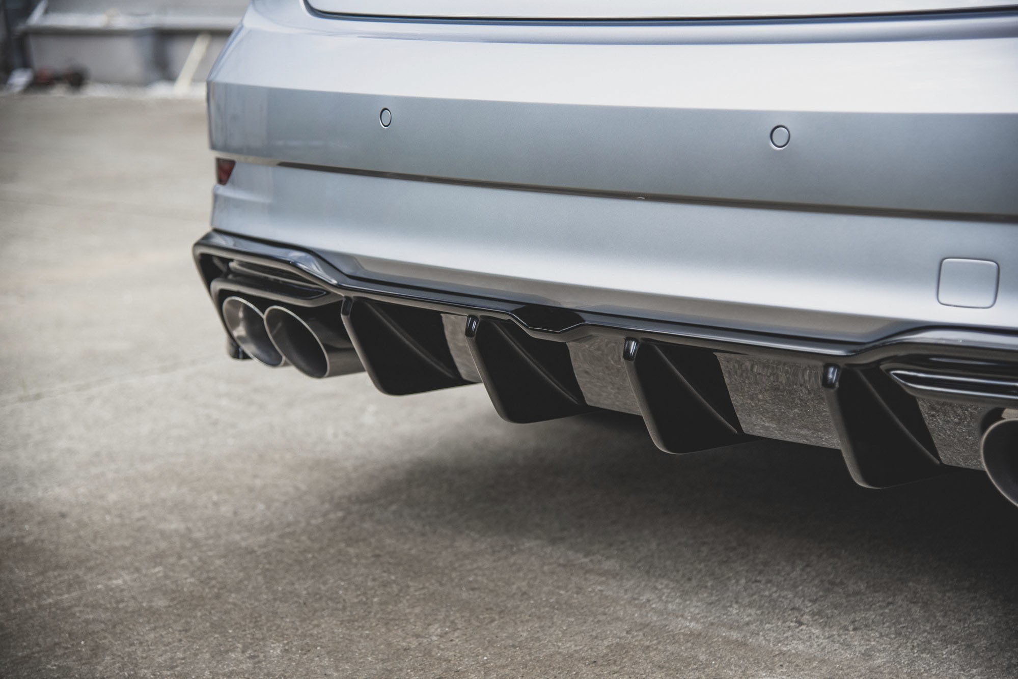 Maxton Design REAR VALANCE FOR AUDI S3 SEDAN 8V latest model