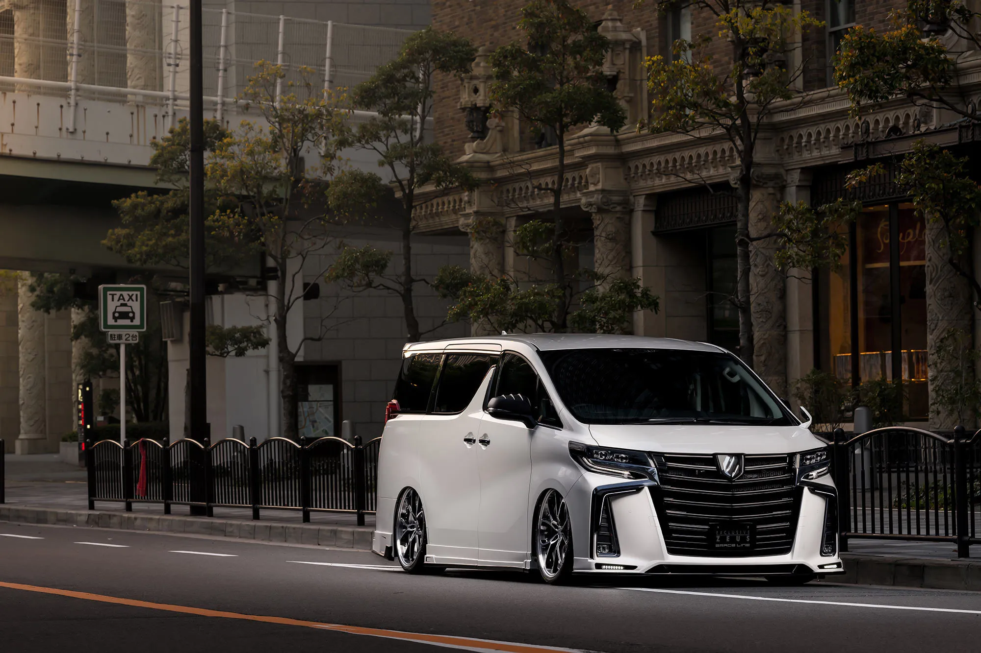 M'z Speed body kit for Toyota Alphard SC/S grade ABS Plastic