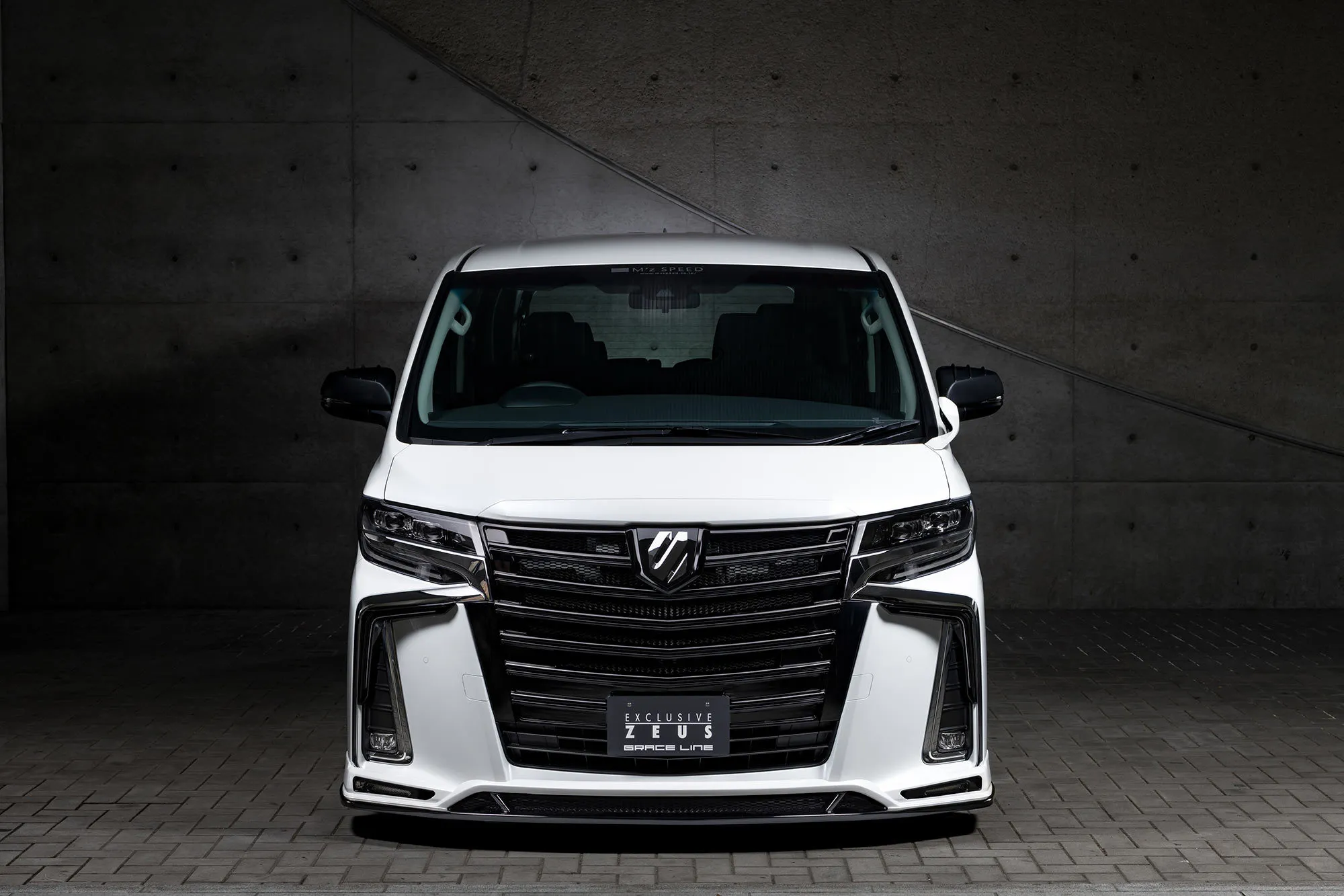M'z Speed body kit for Toyota Alphard SC/S grade latest model