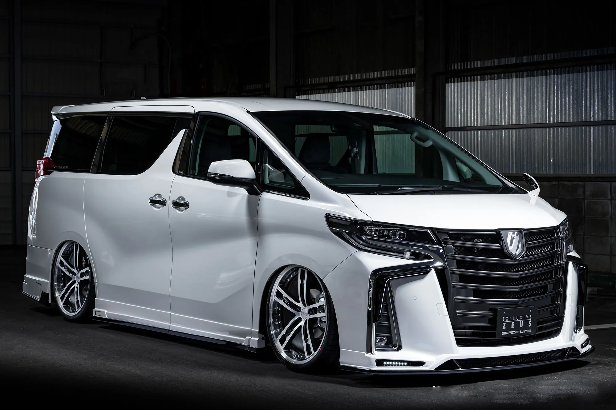 M'z Speed body kit for Toyota Alphard SC/S grade new style