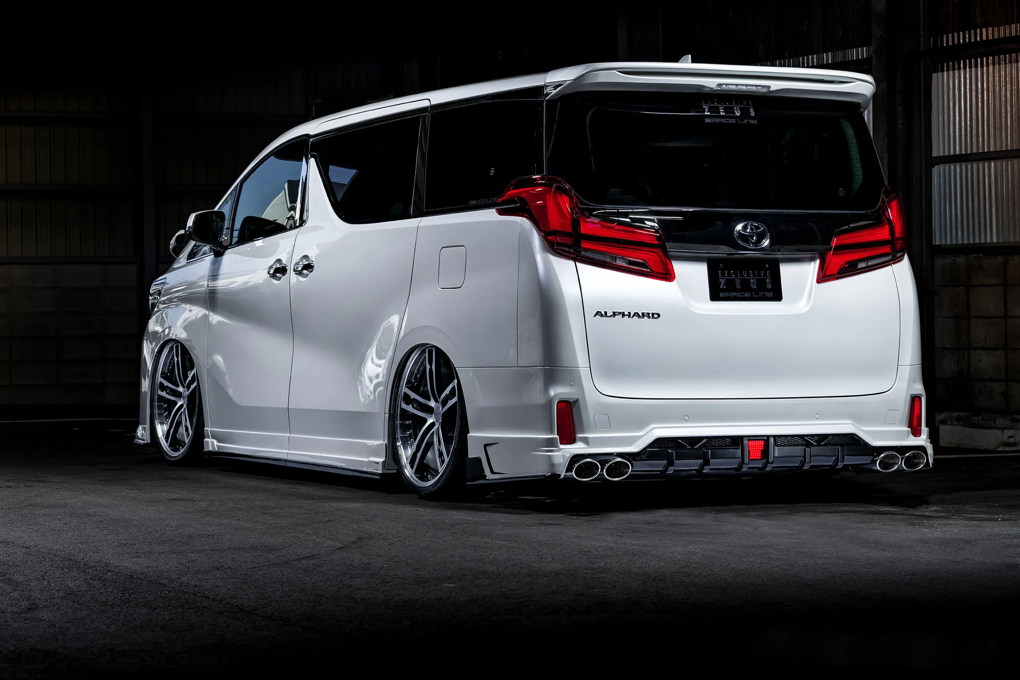 M'z Speed body kit for Toyota Alphard SC/S grade ABS Plastic