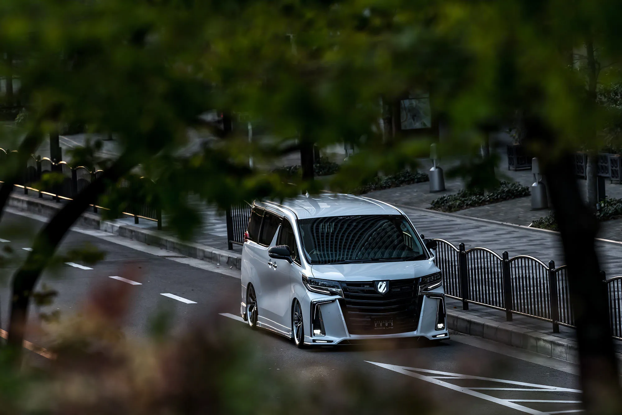 M'z Speed body kit for Toyota Alphard SC/S grade latest model
