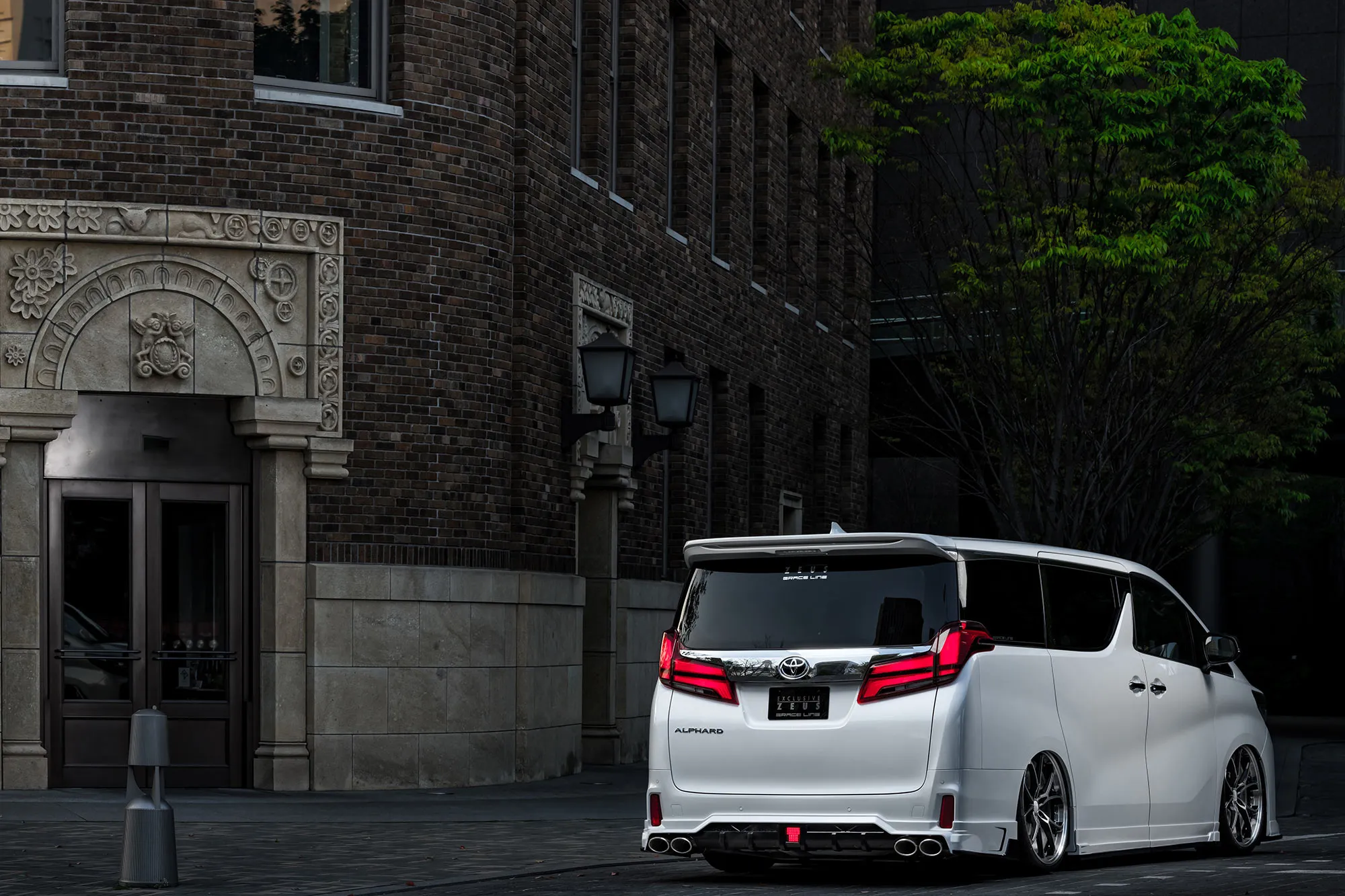 M'z Speed body kit for Toyota Alphard SC/S grade latest model