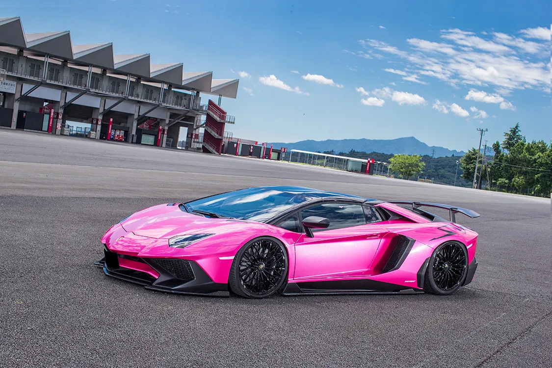 Liberty Walk body kit for Lamborghini Aventador SV new model