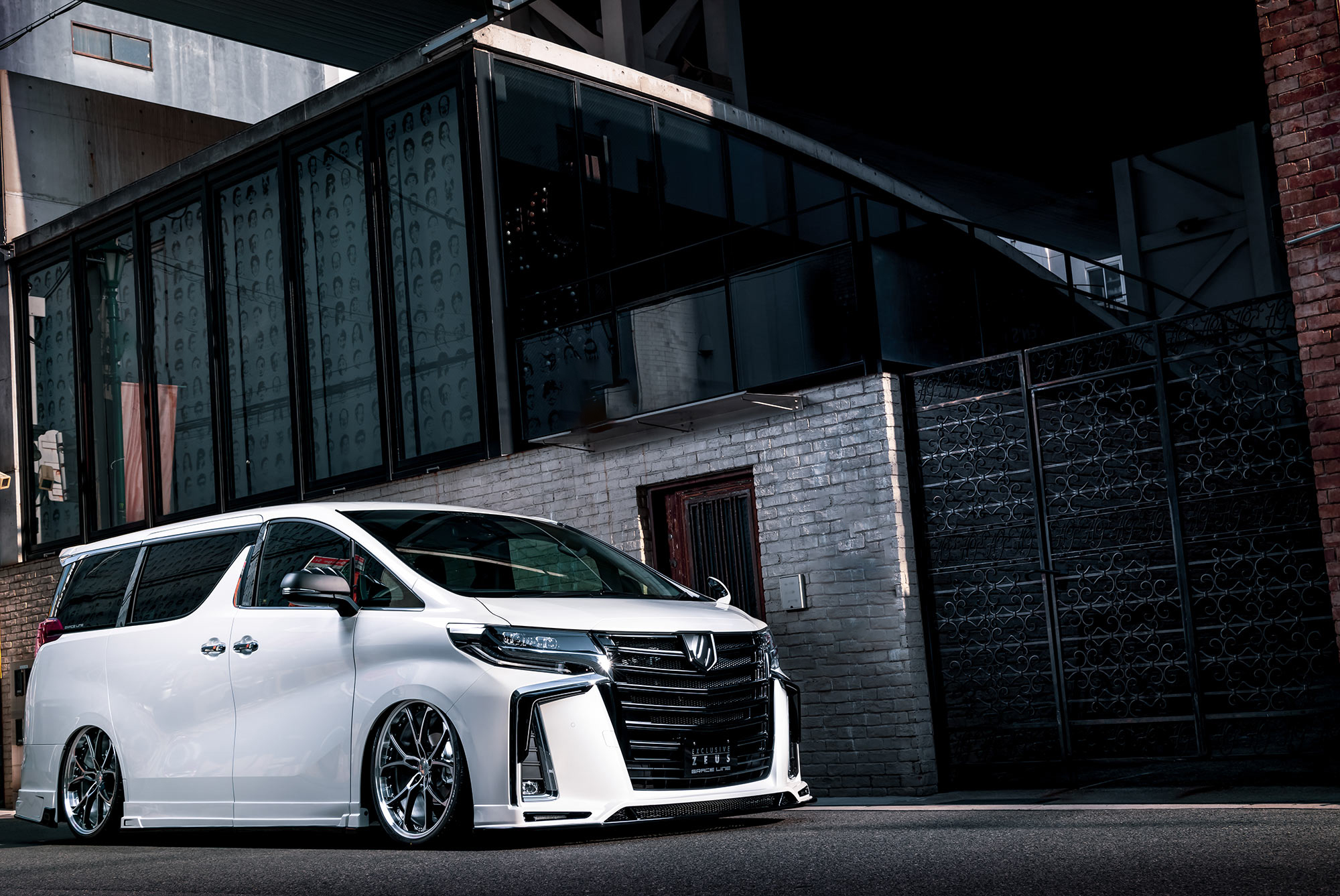 M'z Speed body kit for Toyota Alphard SC/S grade new style