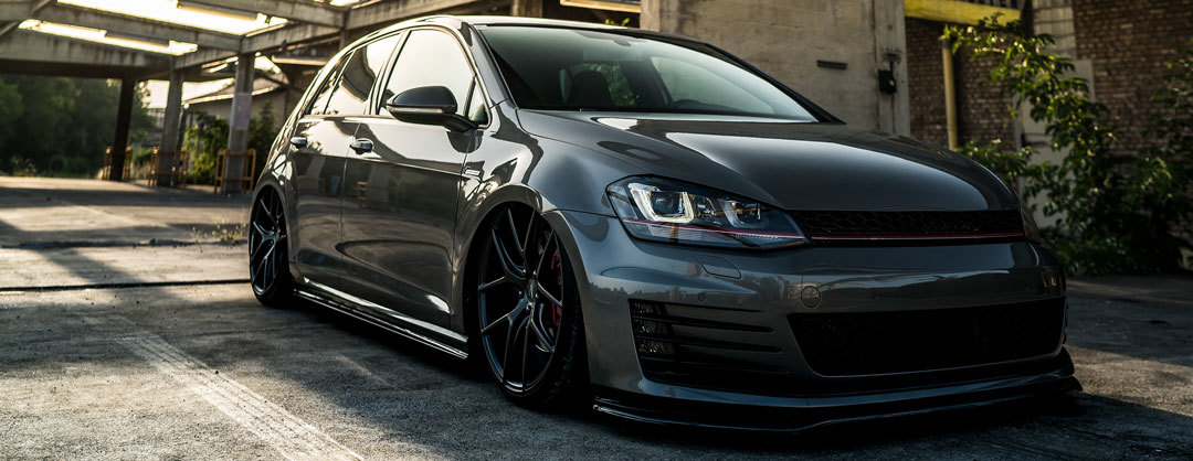 VOLKSWAGEN GOLF GTI ZP.NINE MATTE BLACK FORGED WHEELS Buy with delivery,  installation, affordable price and guarantee