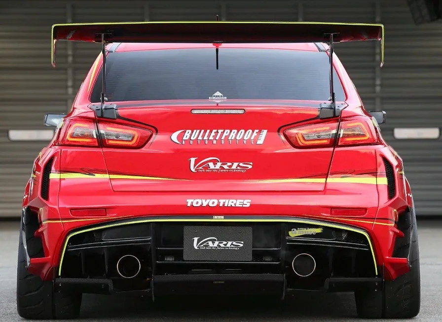 Varis Body Kit  for MITSUBISHI LANCER EVOLUTION X CZ4A WIDE BODY Ver.2 carbon