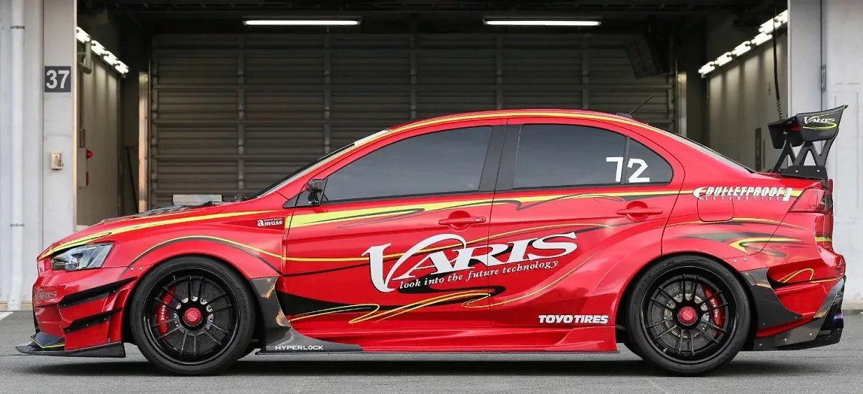 Varis Body Kit  for MITSUBISHI LANCER EVOLUTION X CZ4A WIDE BODY Ver.2 carbon
