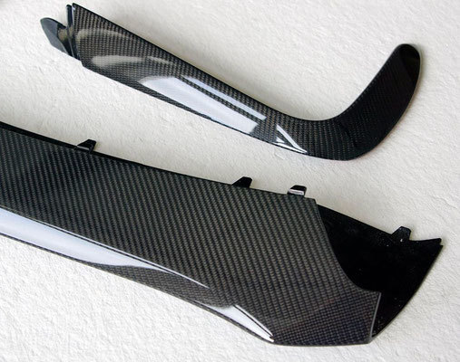 Hodoor Performance Carbon fiber Front bumper spoiler Edition 1 for Mercedes AMG-GTS