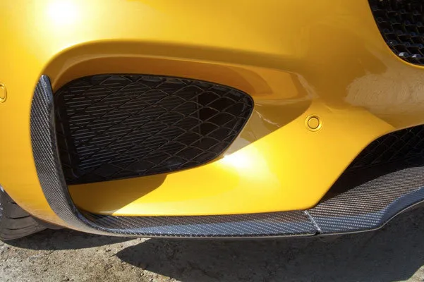 Hodoor Performance Carbon fiber Front bumper spoiler Edition 1 for Mercedes AMG-GTS