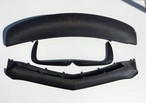 Hodoor Performance Carbon fiber Front bumper spoiler Edition 1 for Mercedes AMG-GTS
