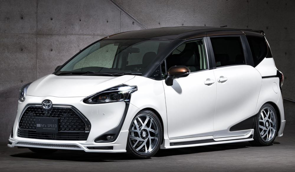 M'z Speed body kit for Toyota Sienta new model