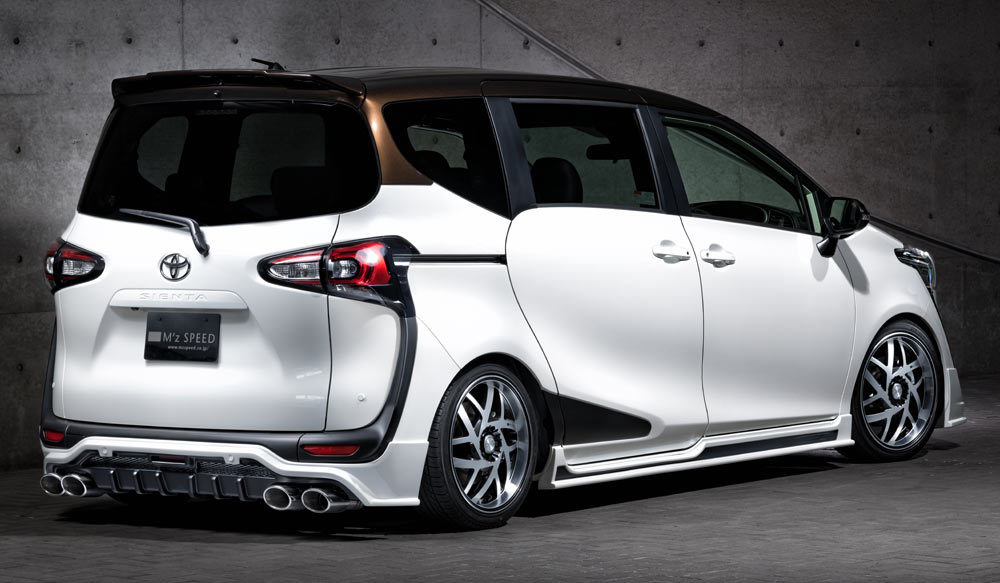 M'z Speed body kit for Toyota Sienta new style