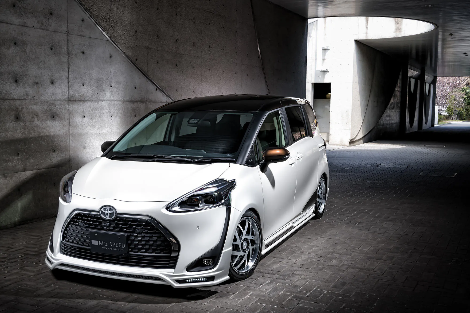 M'z Speed body kit for Toyota Sienta ABS Plastic