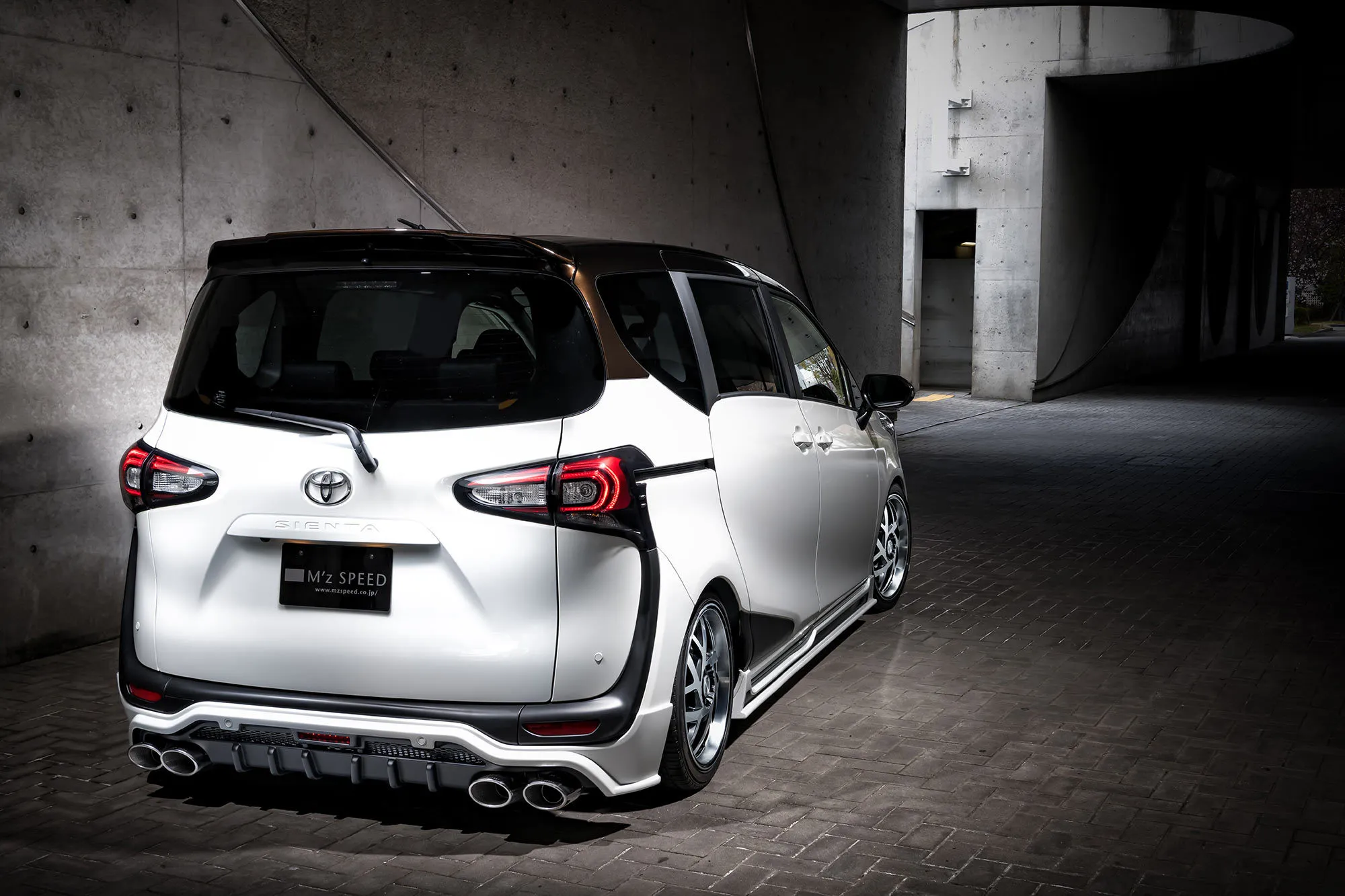 M'z Speed body kit for Toyota Sienta latest model