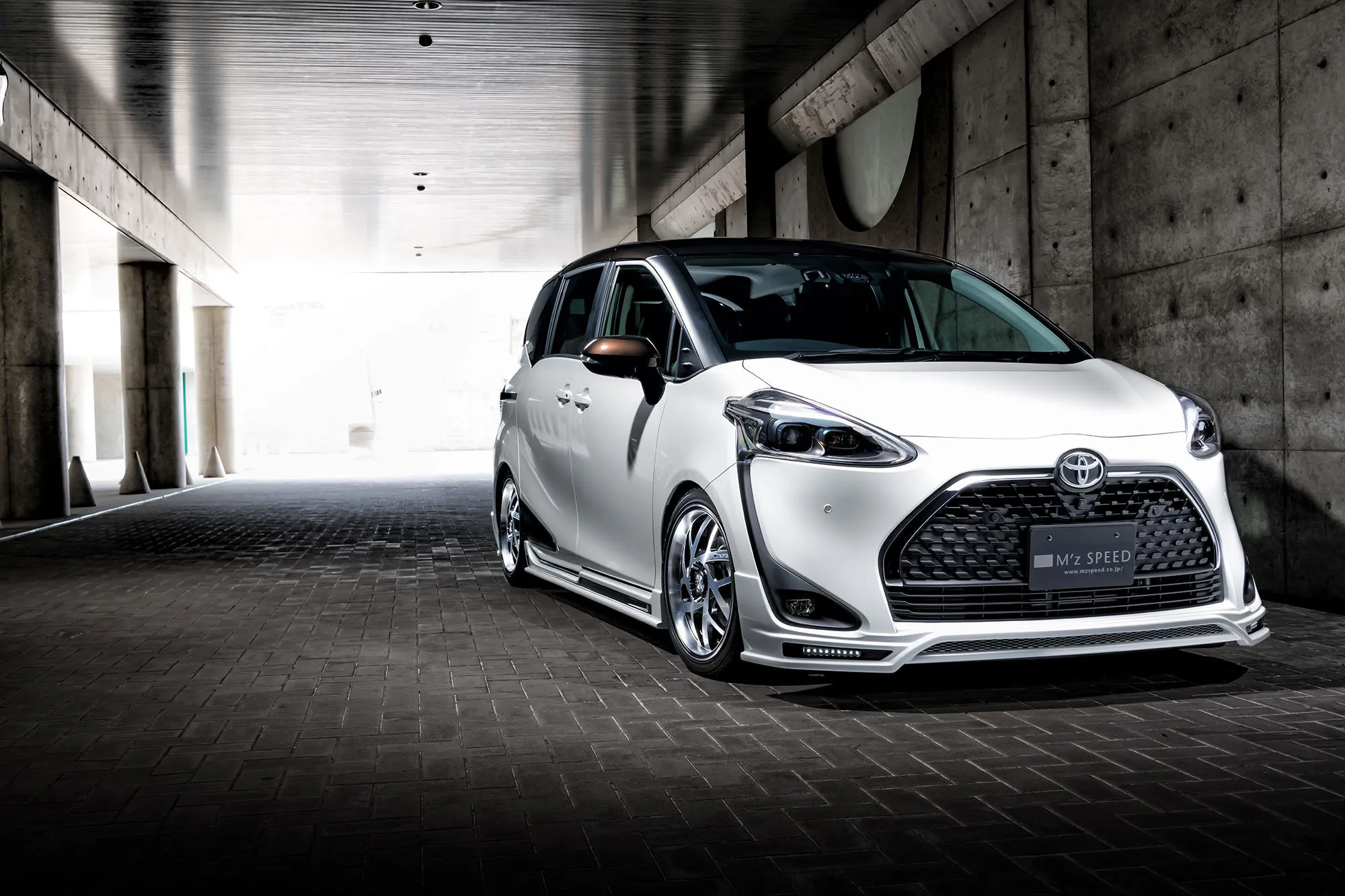 M'z Speed body kit for Toyota Sienta new model