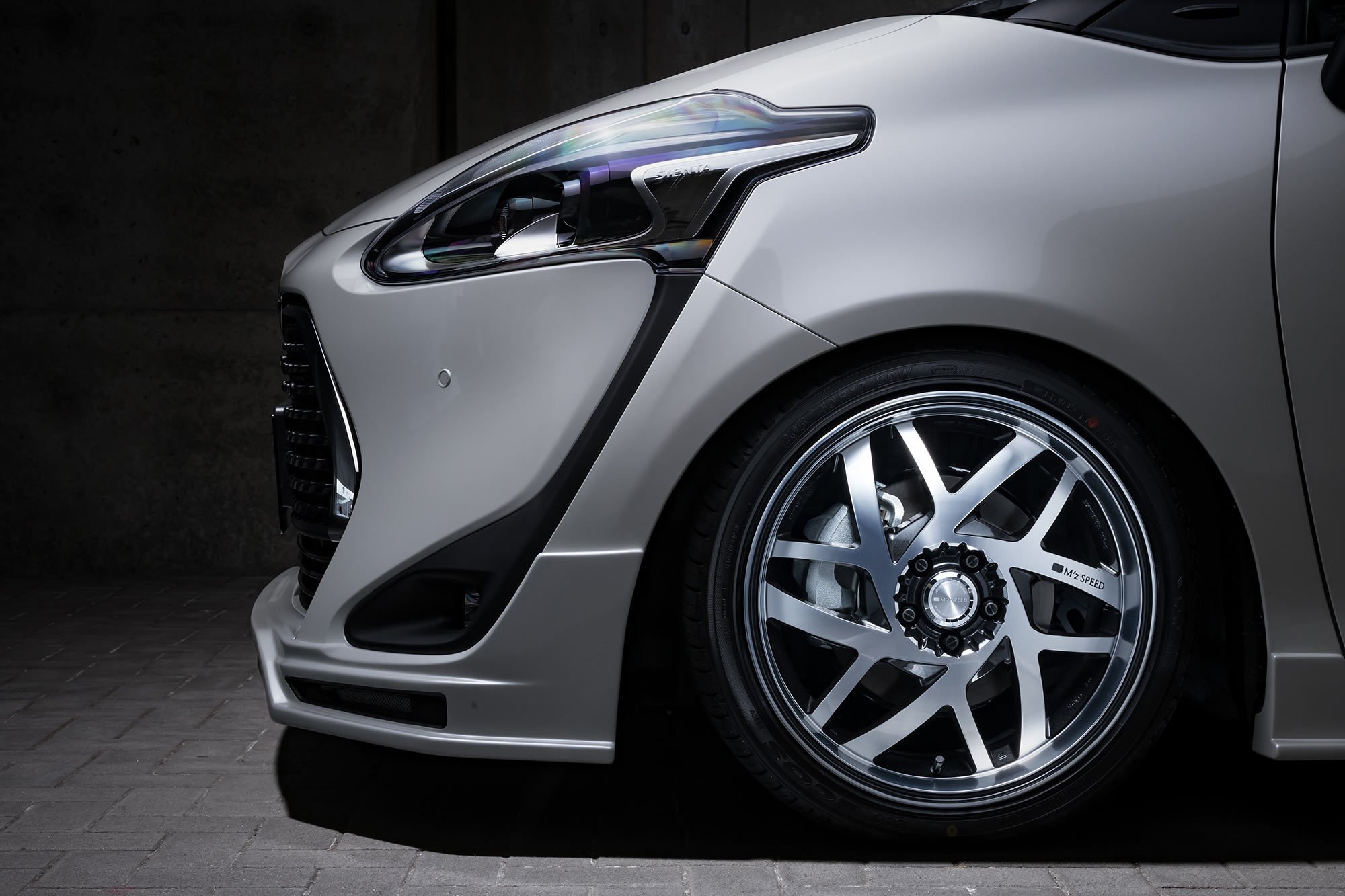 M'z Speed body kit for Toyota Sienta new style