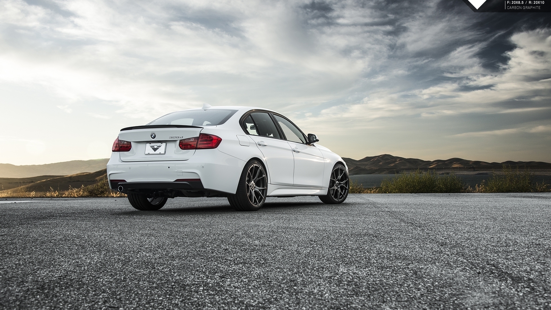 Hodoor Performance Carbon fiber trunk spoiler Performance Style for BMW 3er