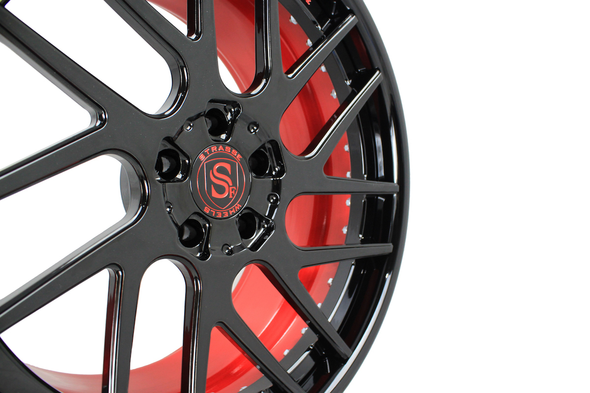 Strasse   SM7T DEEP CONCAVE 3 Piece Forged Wheels