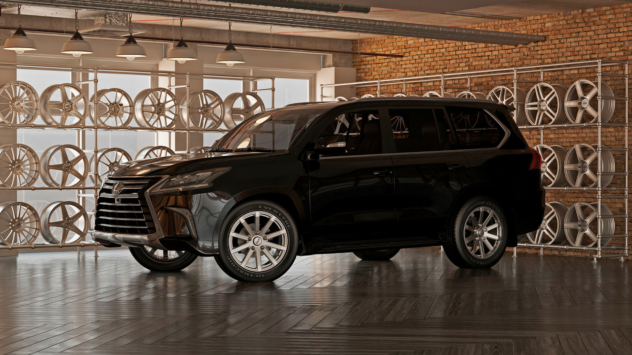 SLIK L-611 FORGED WHEELS new model