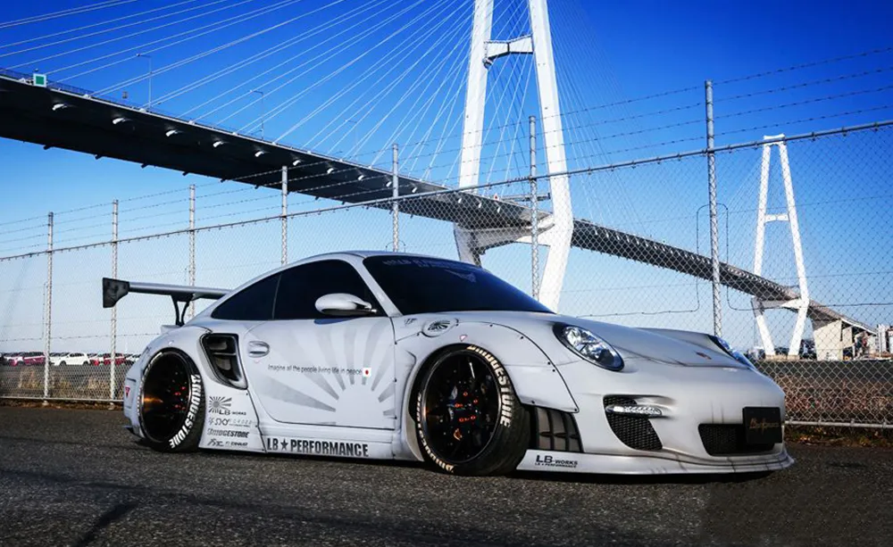 Liberty Walk body kit for Porsche 997 new style