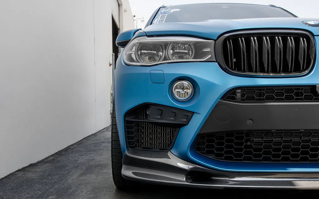 Hodoor Performance Carbon fiber spoiler front bumper for BMW X6M F86
