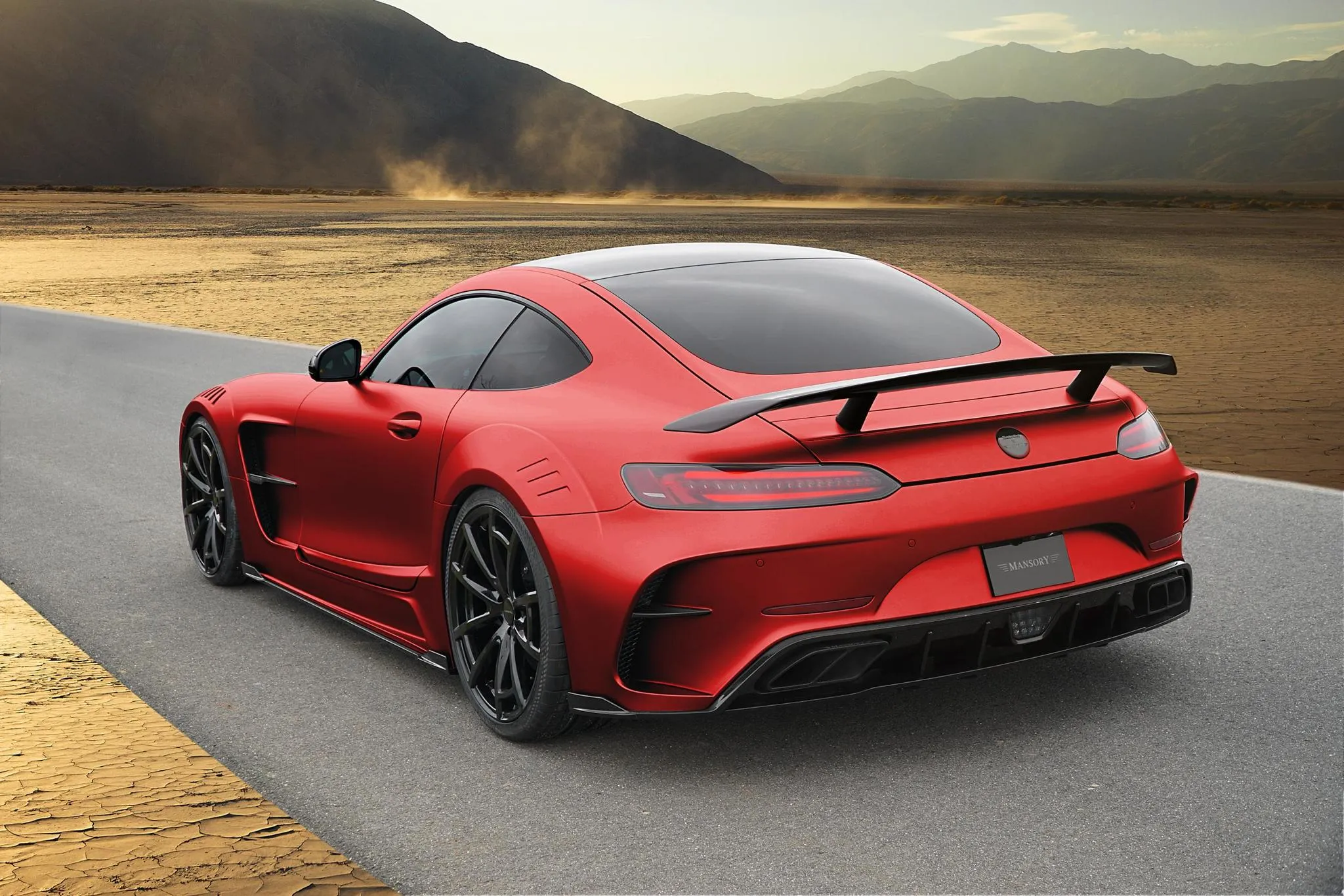 Mansory body kit for Mercedes-Benz AMG GT new style