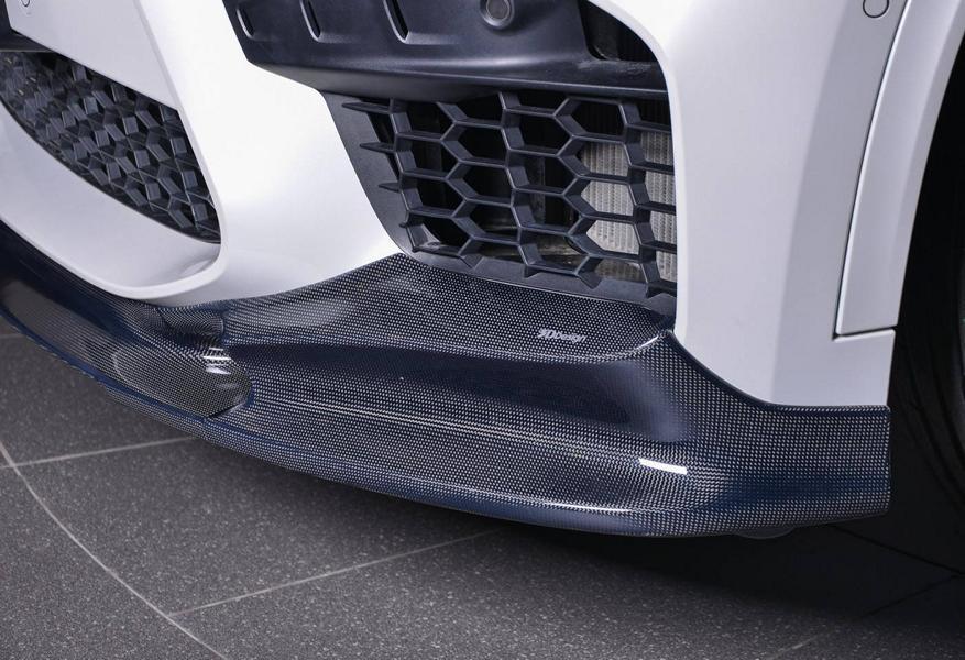 Hodoor Performance Carbon fiber spoiler front bumper for BMW X6M F86