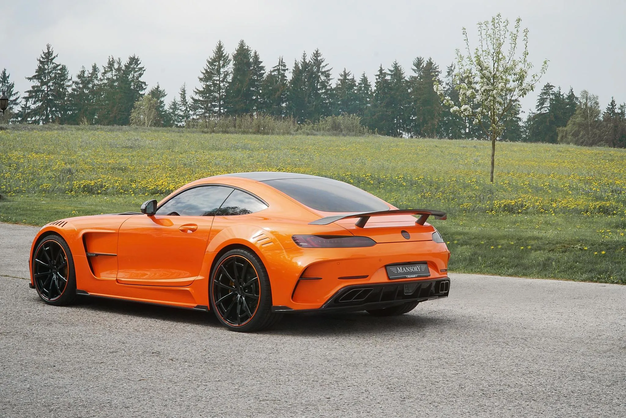 Mansory body kit for Mercedes-Benz AMG GT latest model