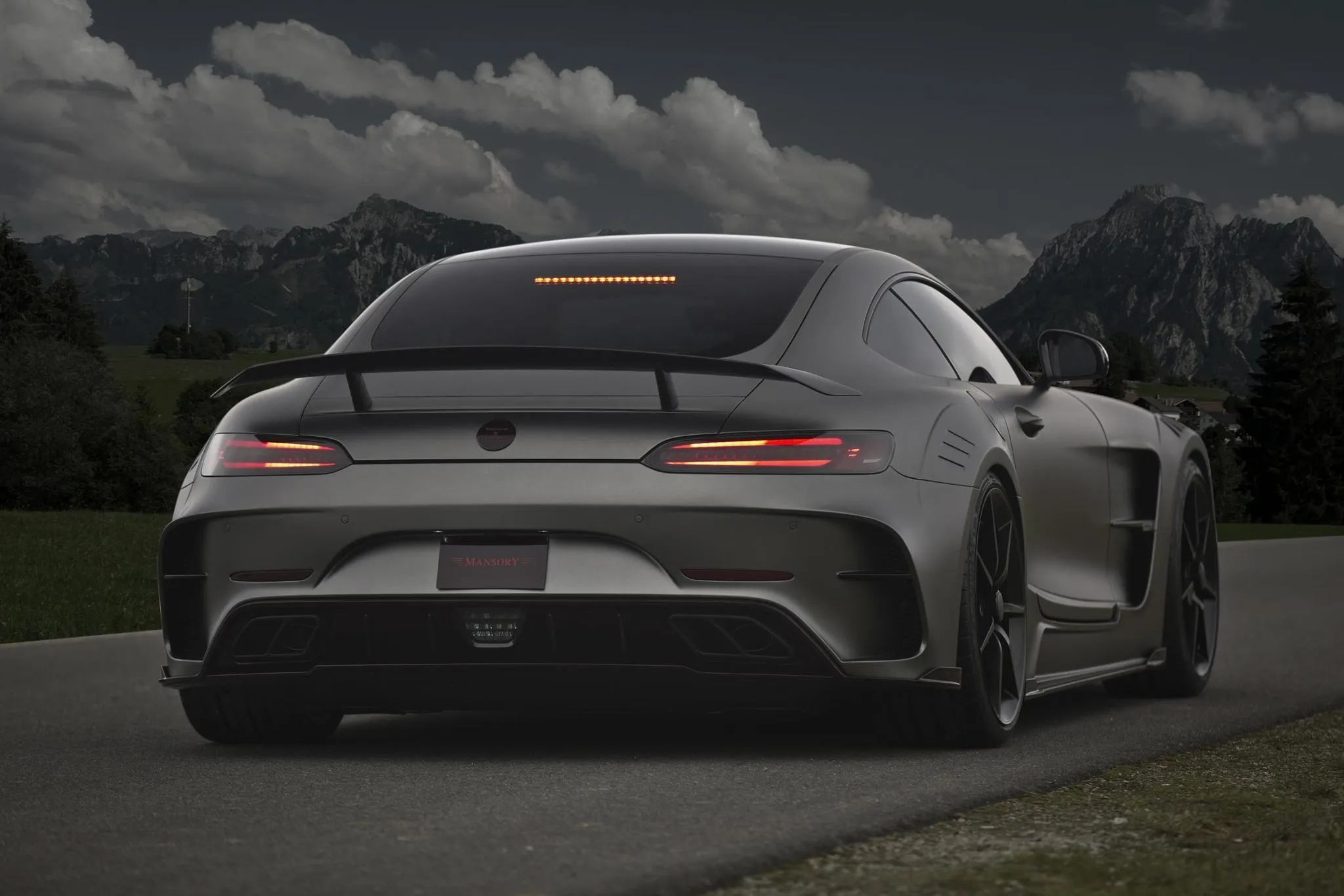 Mansory body kit for Mercedes-Benz AMG GT new style