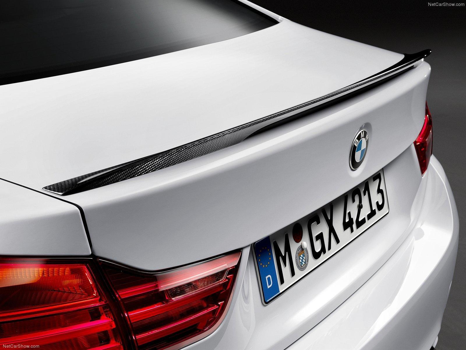 Hodoor Performance Carbon fiber trunk lid spoiler Performance Style for BMW 4er