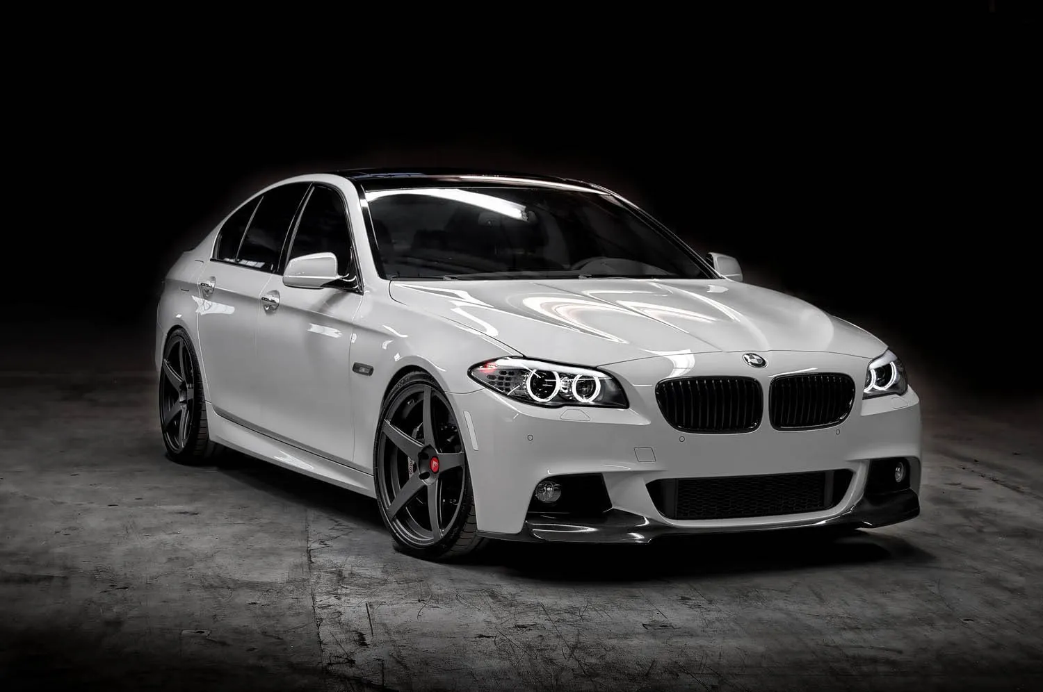 Vorsteiner STYLE M Tech Vorsteiner STYLE CARBON front bumper spoiler FOR BMW 5er NEW STYLE