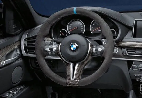 Hodoor Performance Carbon fiber insert in steering wheel for BMW X6M F86