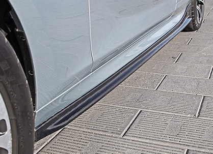 Hodoor Performance Carbon fiber door sills Hamann Style for BMW 6er