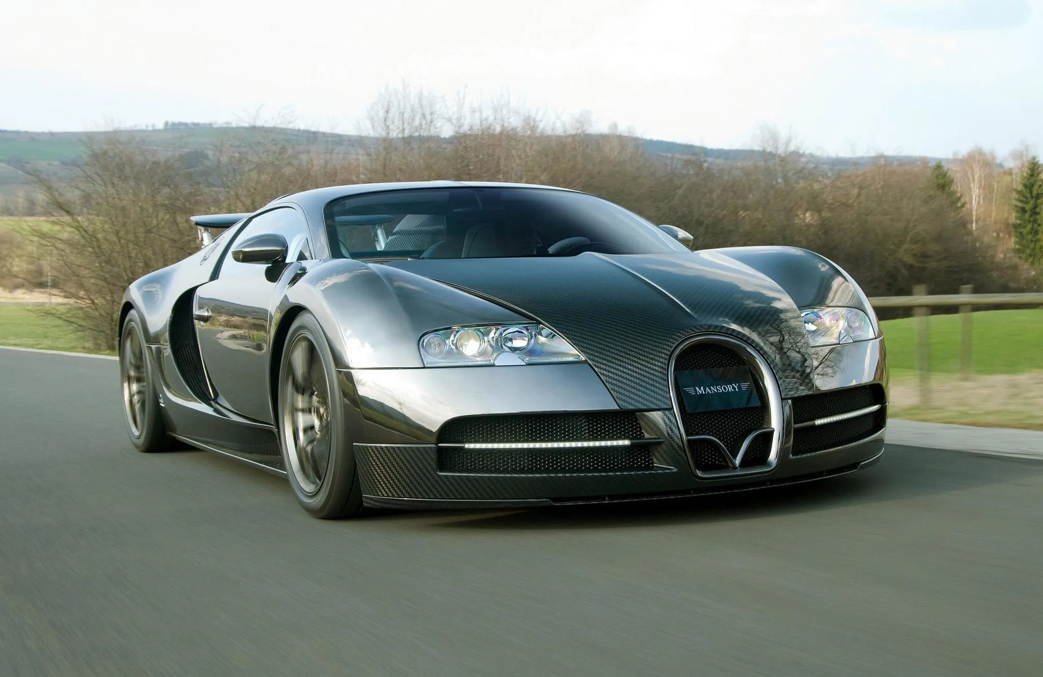Mansory body kit for Bugatti Veyron new model