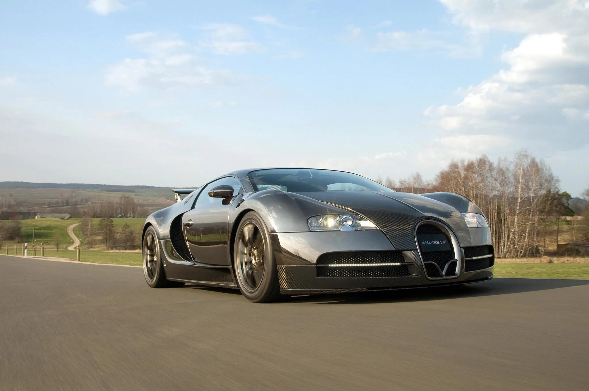 Mansory body kit for Bugatti Veyron carbon